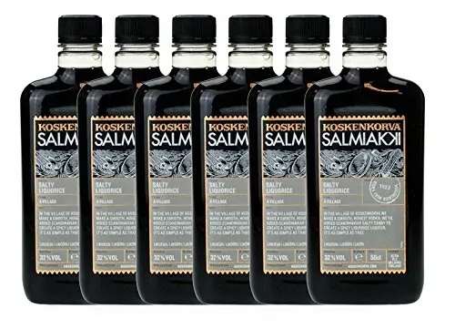 Koskenkorva Salmiakki Likör 6x0,5 l Lakritz