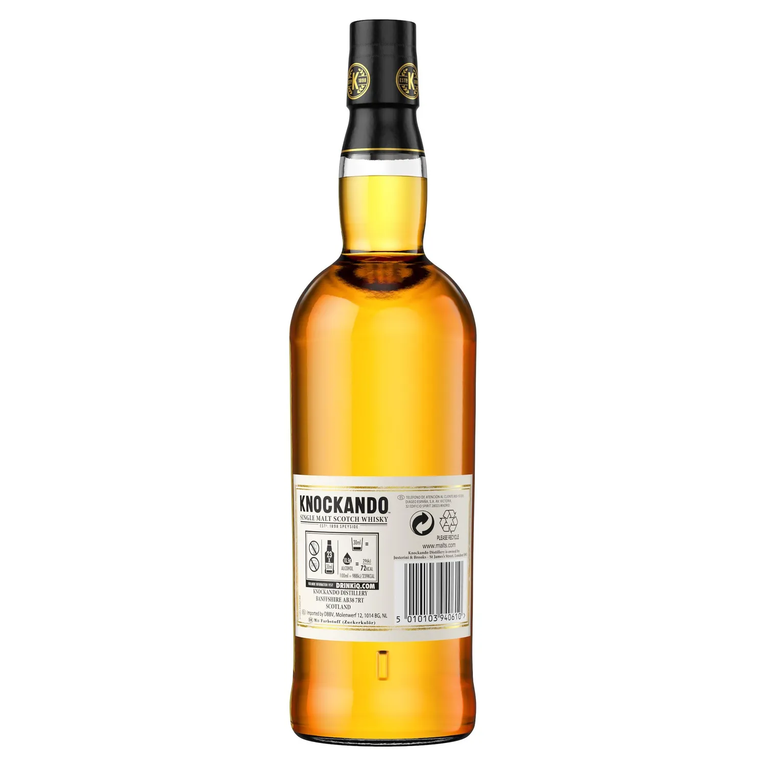 Knockando 12 Jahre Single Malt Whisky 0,7l fruchtig