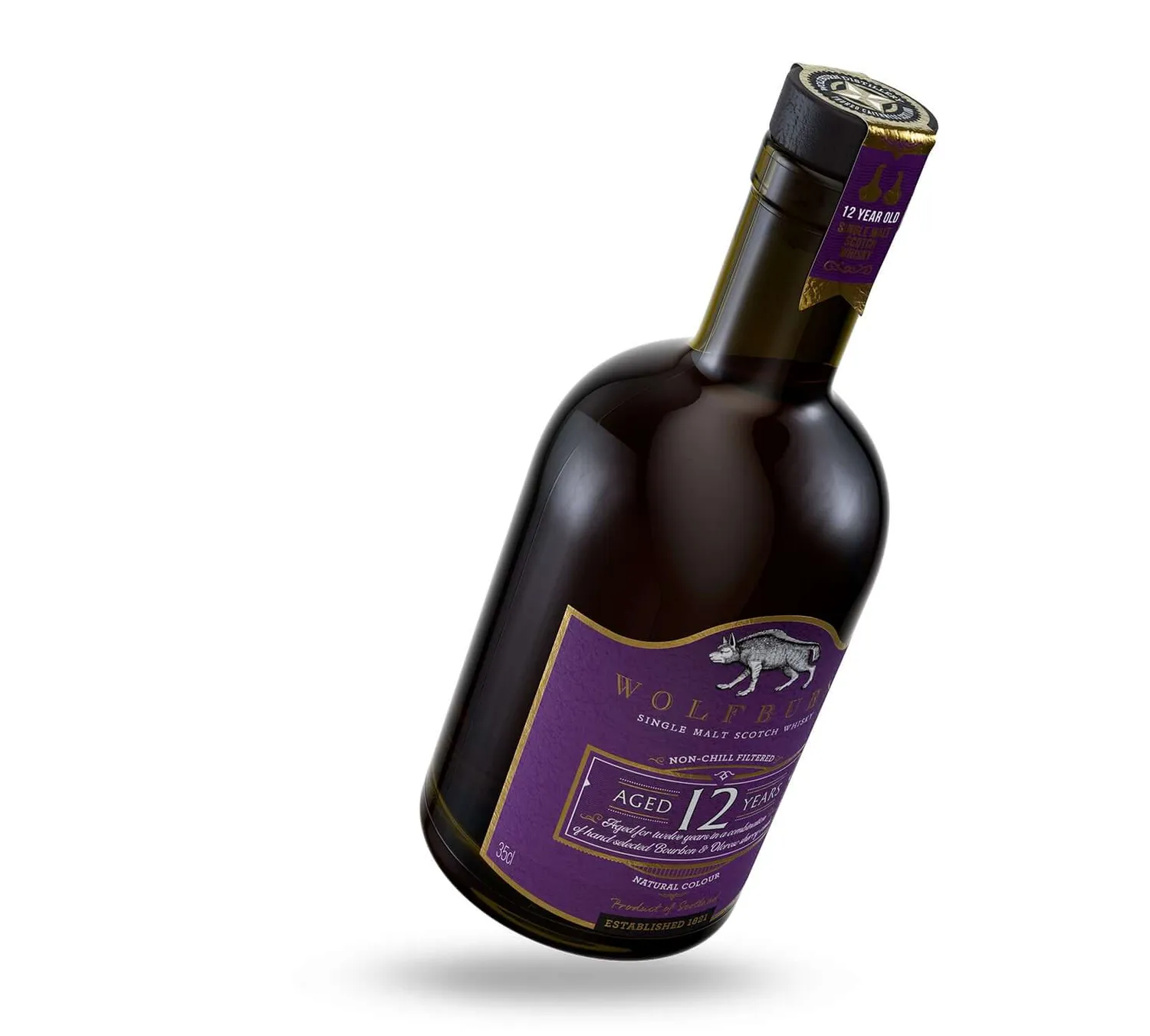 Wolfburn 12 Jahre Single Malt Whisky 0,35l Sherryfass