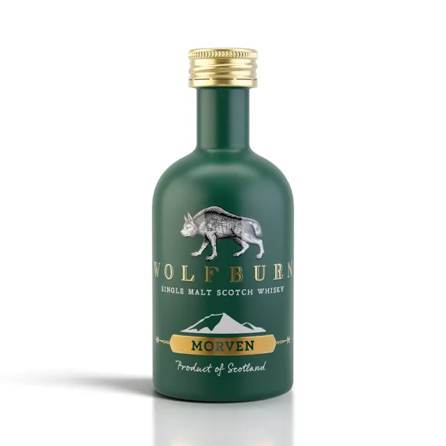 Wolfburn Morven Single Malt Miniatur 5cl 46% Leicht Getorft