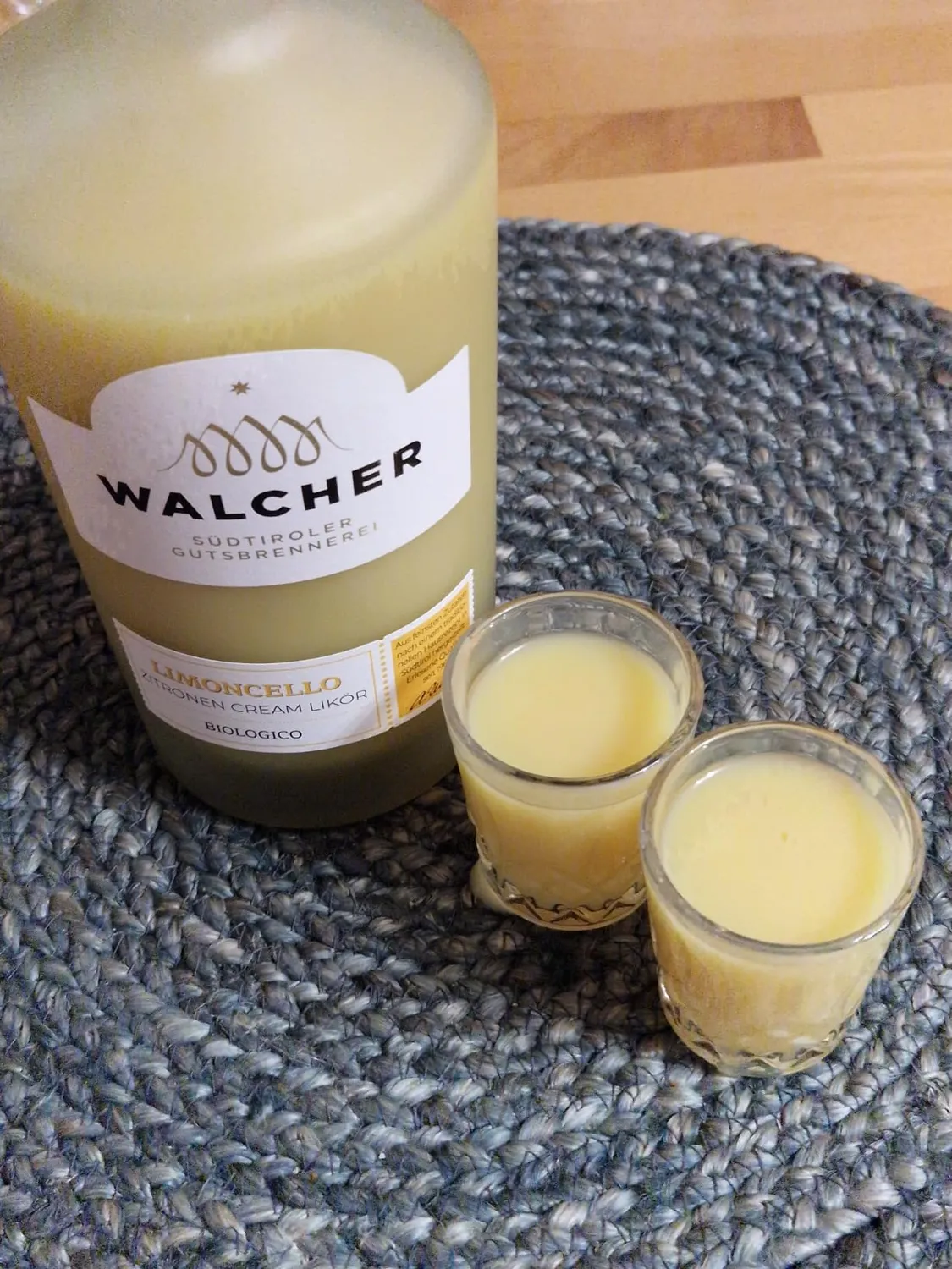 Walcher Limoncello Cream Likör 0,7l Zitrone Bio