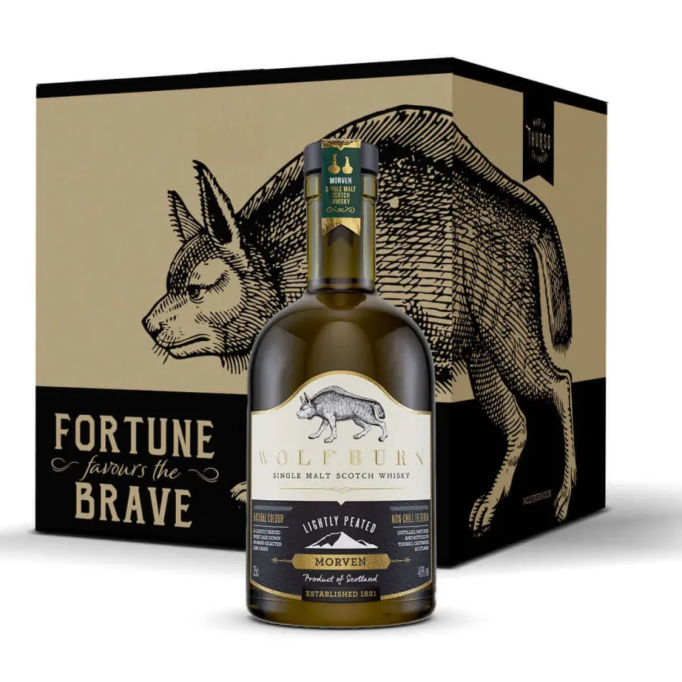 Wolfburn Morven Single Malt Whisky 6x0,35L leicht getorft