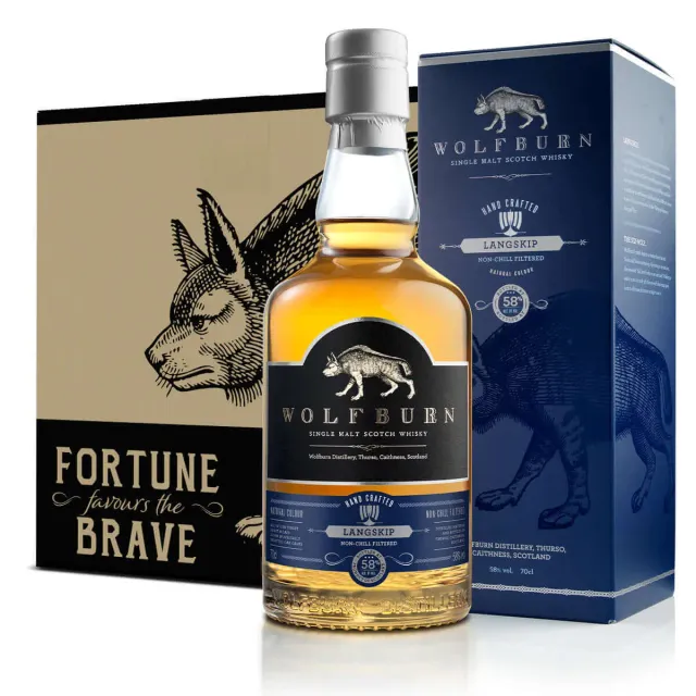 Wolfburn Langskip Single Malt Whisky 6x70cl 58% vol