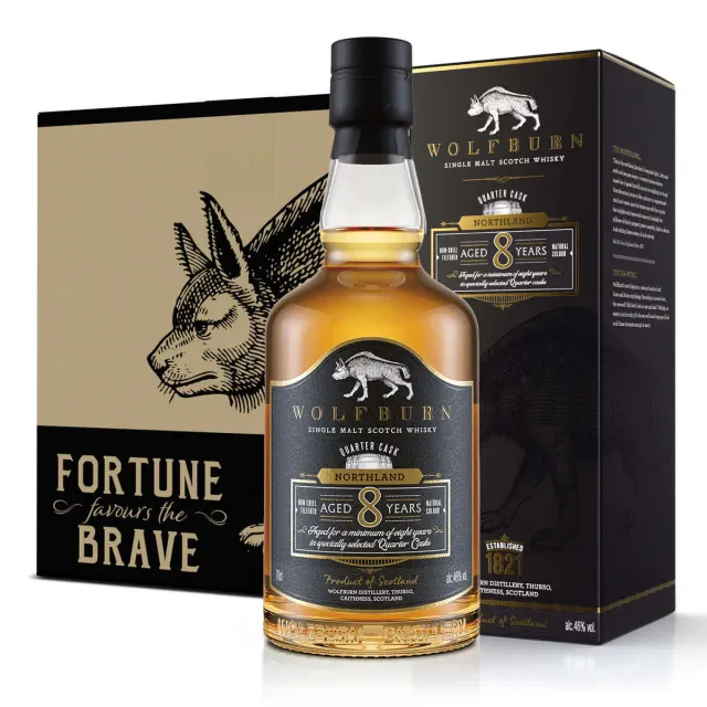 Wolfburn Northland 8 Jahre Single Malt Whisky 6x70cl 46%