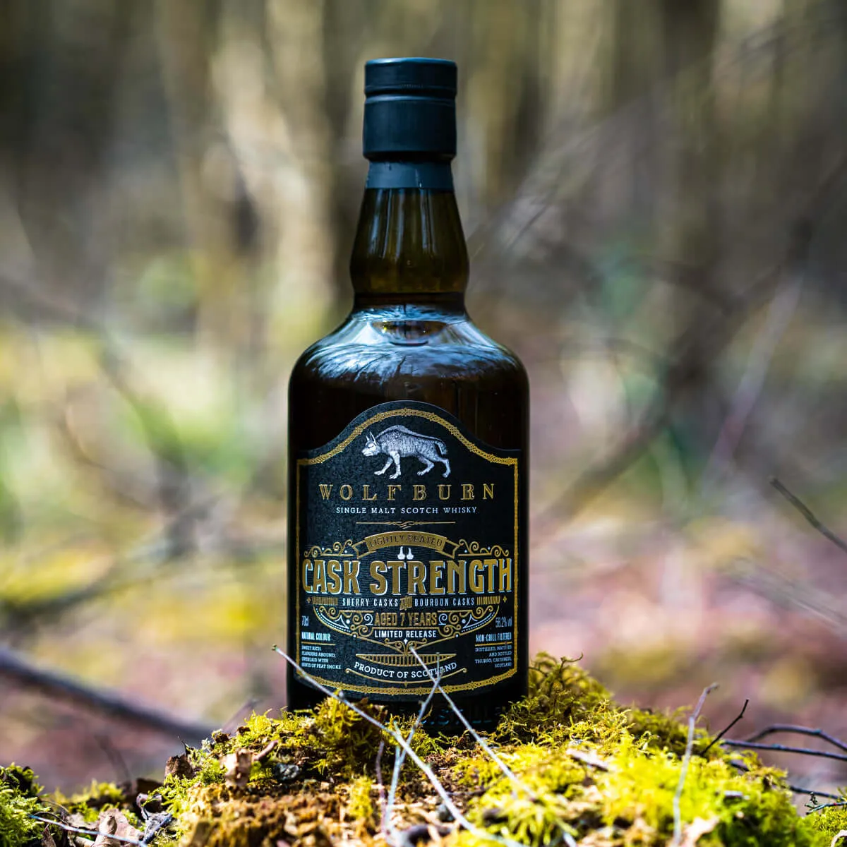 Wolfburn Cask Strength Single Malt Whisky 0,7l 58,2%