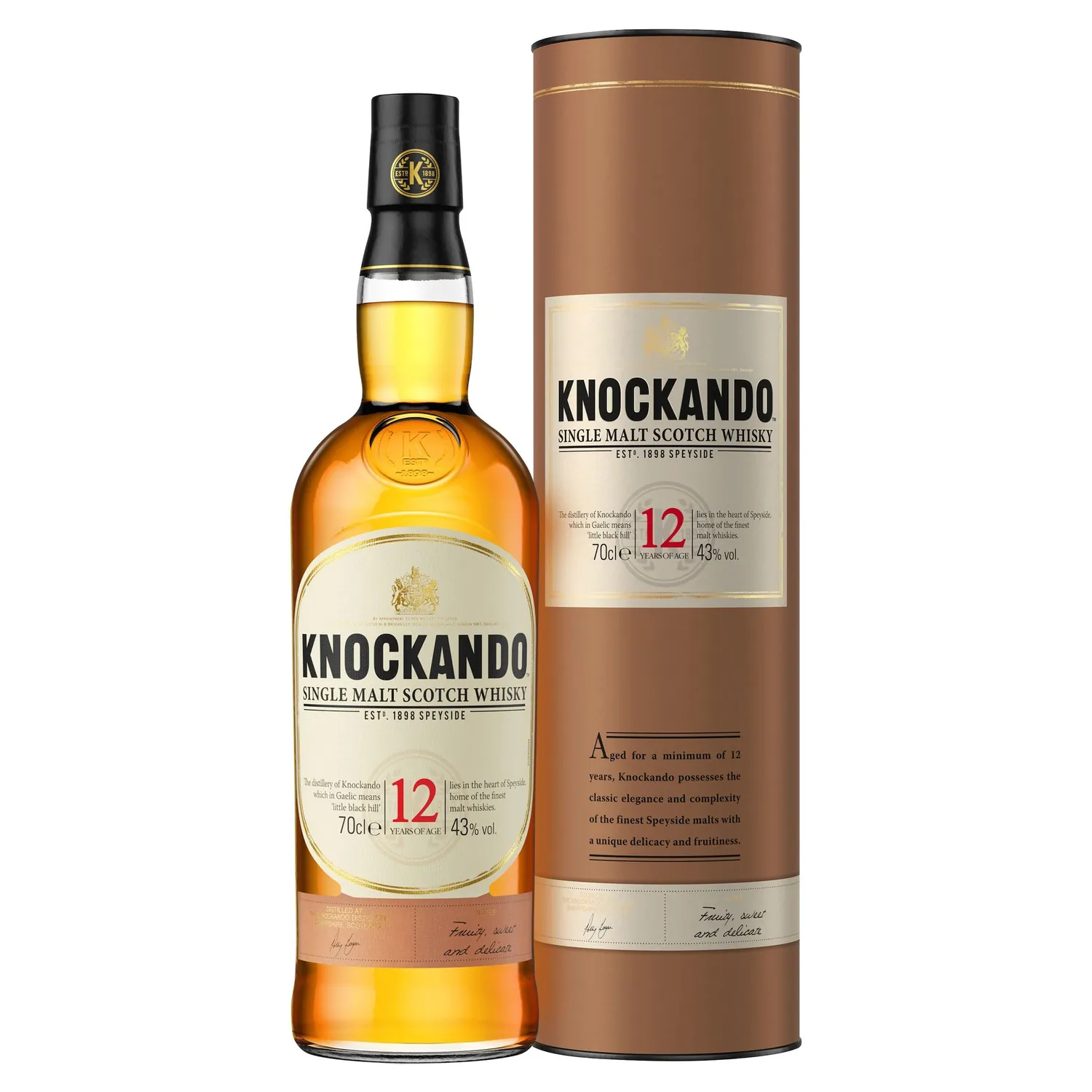 Knockando 12 Jahre Single Malt Whisky 0,7l fruchtig