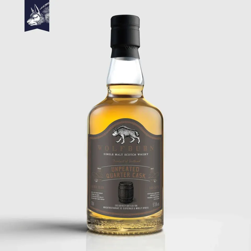 Wolfburn De Cluysenaer Single Malt Whisky 0,7L 57,6% Fassstärke