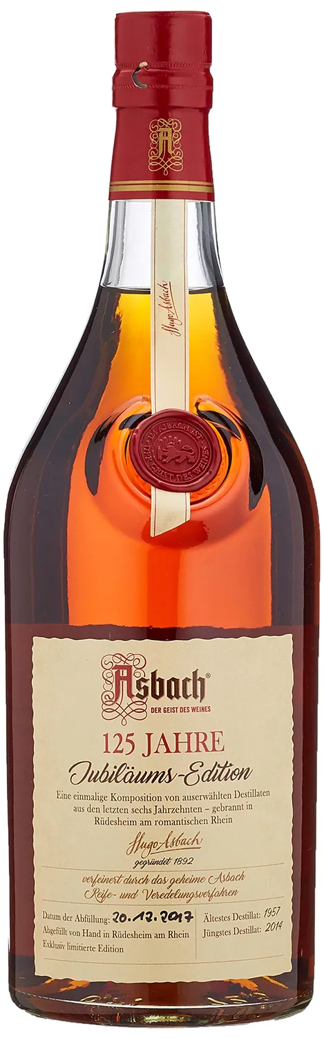 Asbach Jubiläums-Edition 125 Jahre Weinbrand 0,7l mild