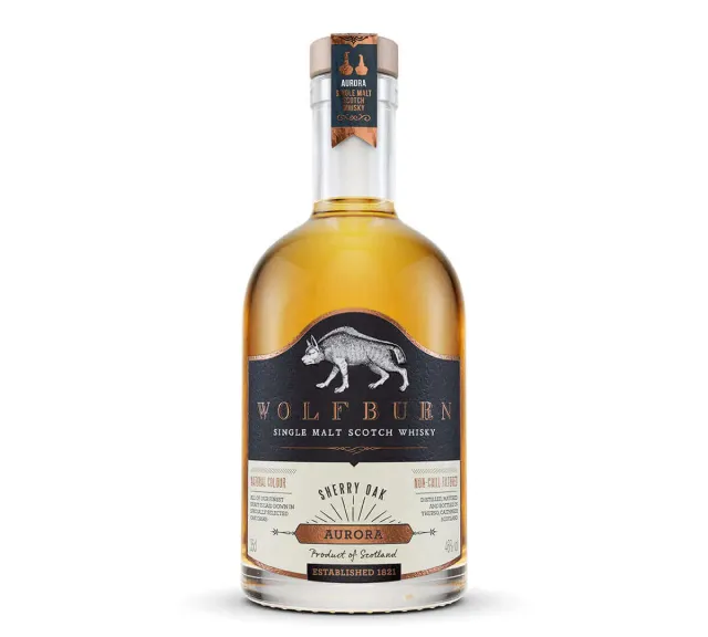 Wolfburn Aurora Single Malt Whisky 0,35l 46% Sherry