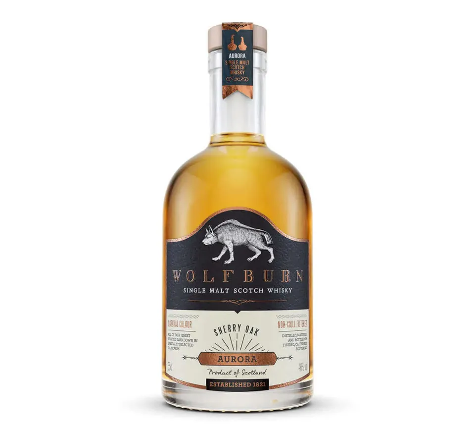 Wolfburn Aurora Single Malt Whisky 0,35l 46% Sherry