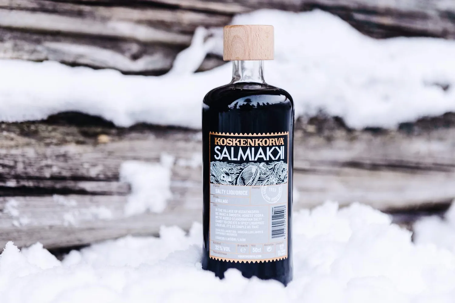 Koskenkorva Salmiakki Likör 0,5 l Lakritz