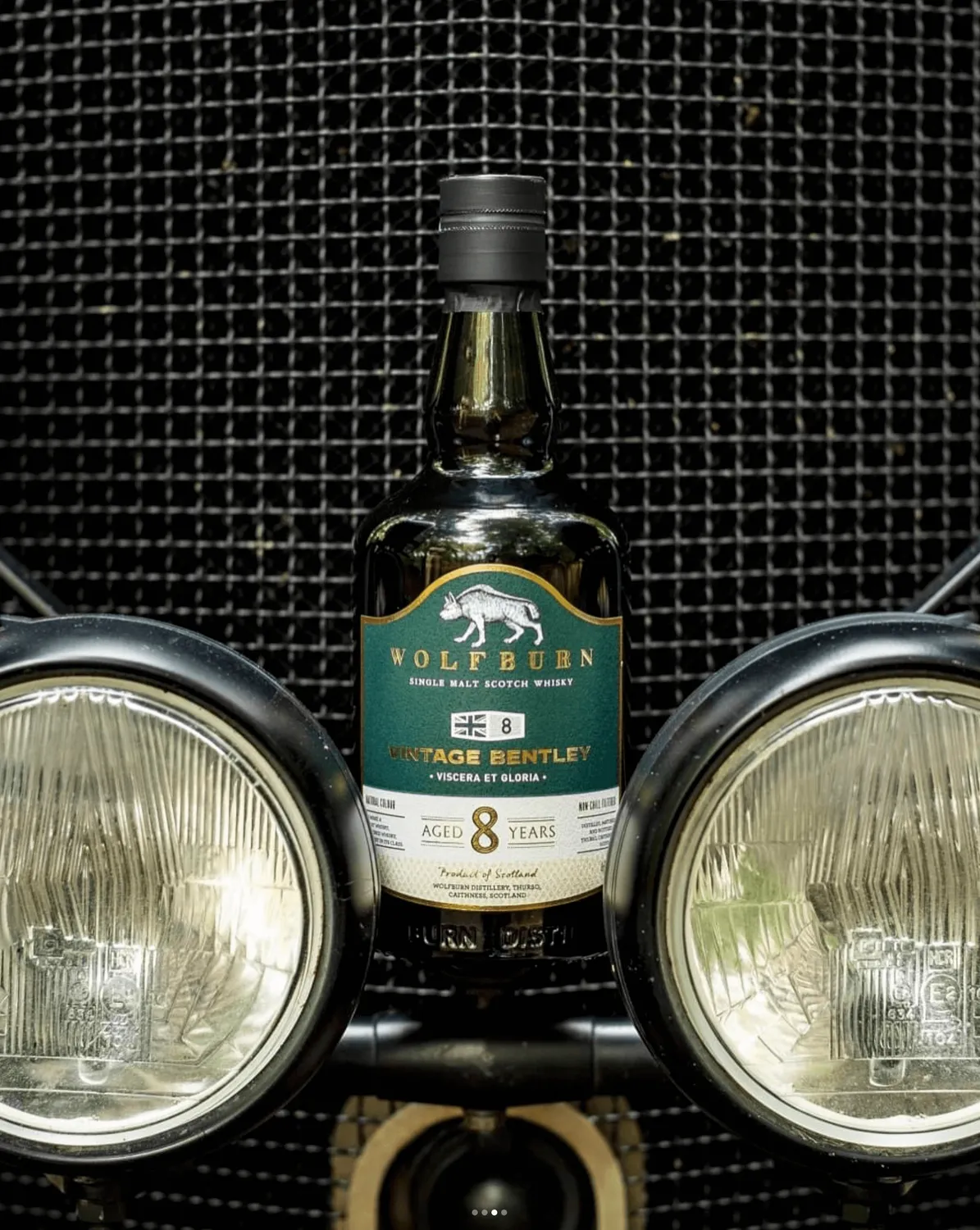 Wolfburn Vintage Bentley 8 Single Malt Whisky 0,7l Bourbonfass