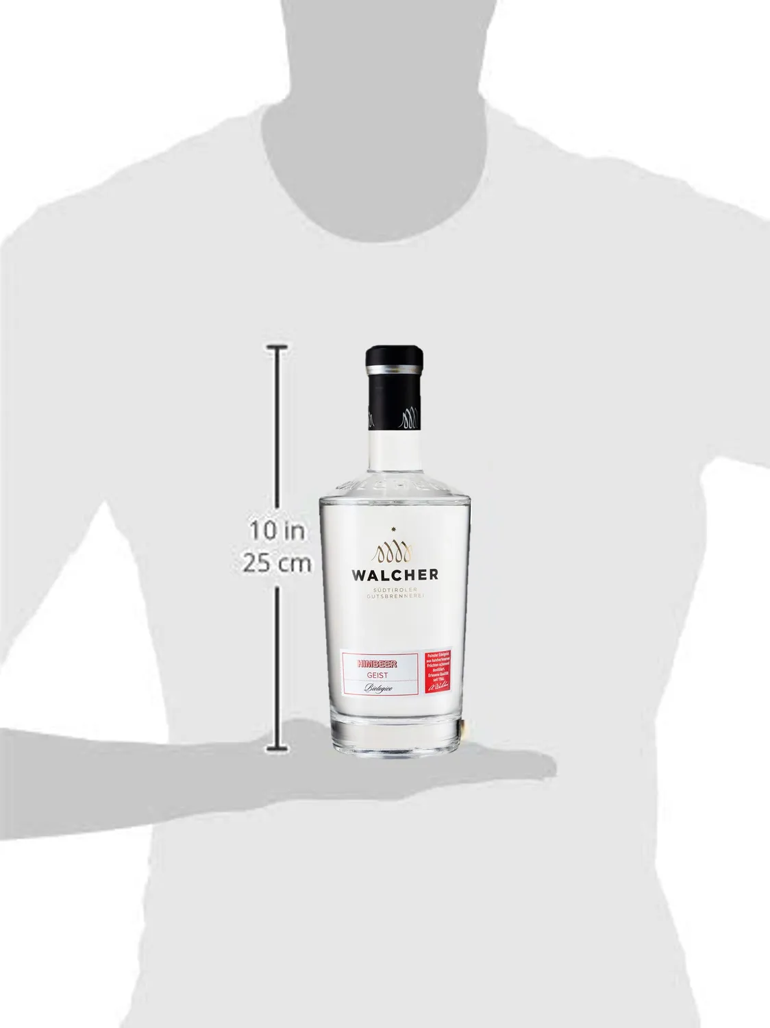 Walcher Bio Himbeergeist Obstbrand 0,7l Waldhimbeere