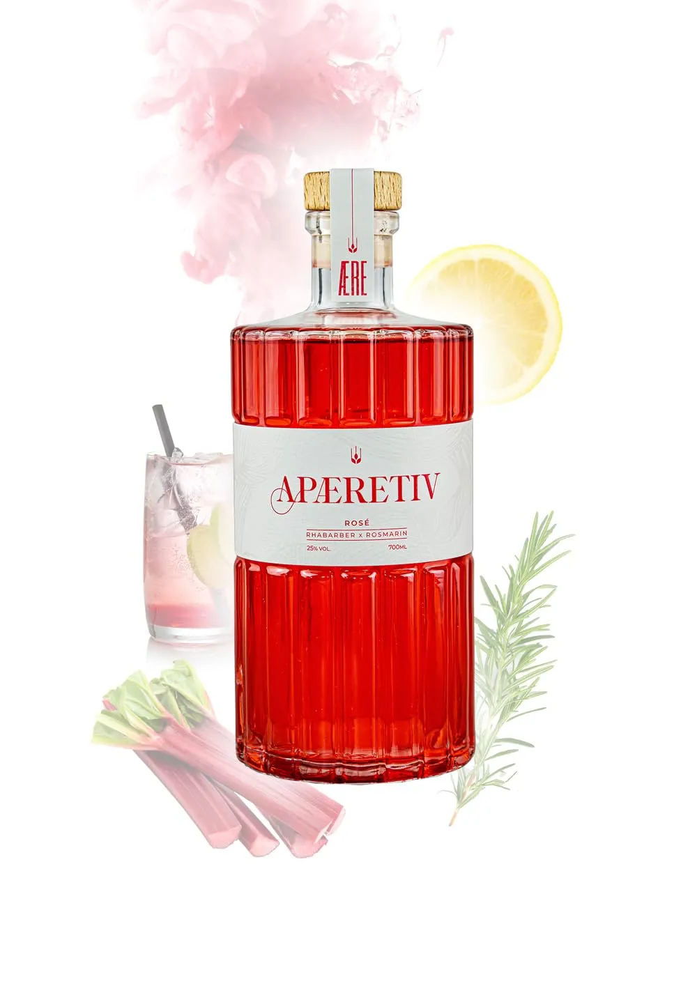 AERE Rhabarber x Rosmarin Aperitif 0,7l 25% vol.