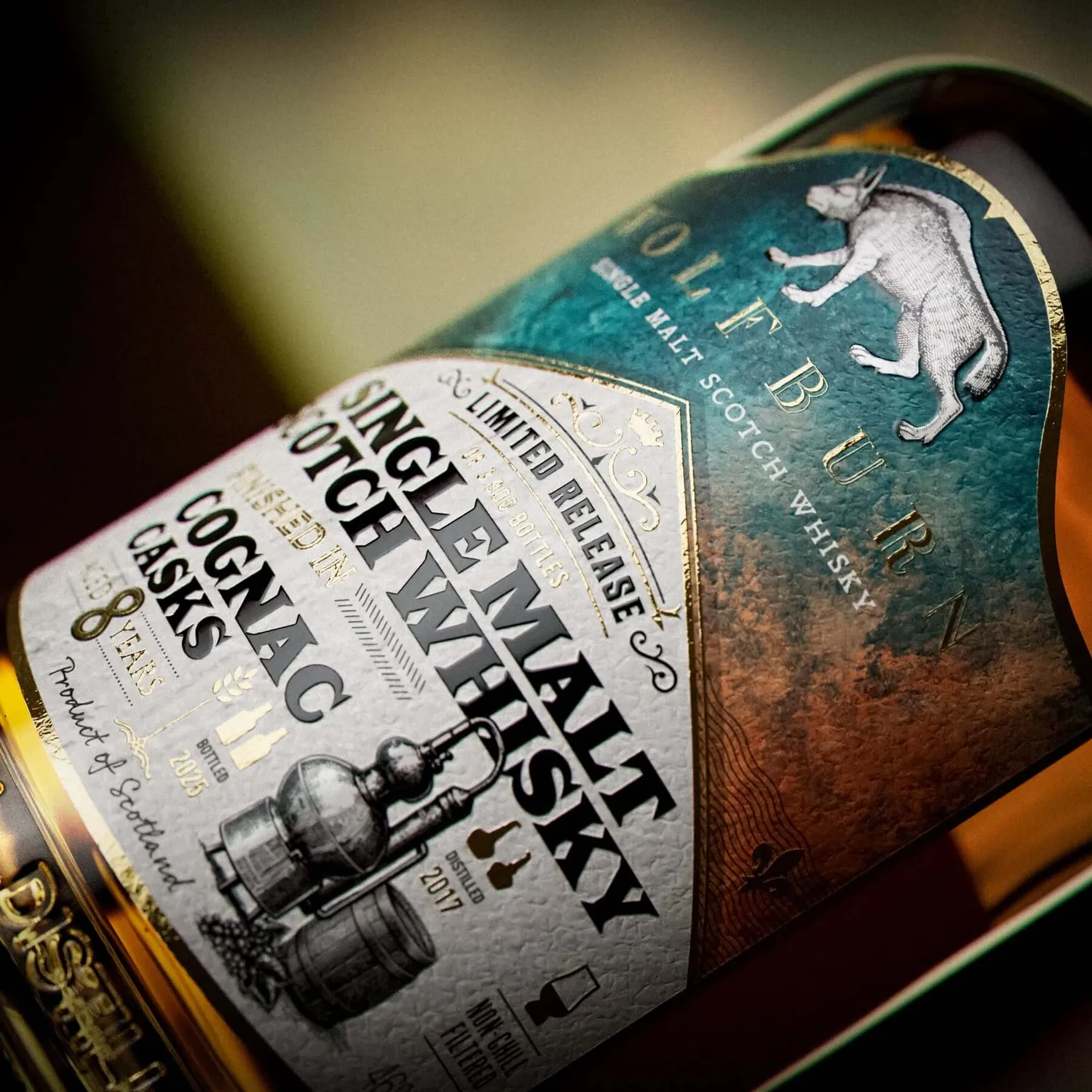 Wolfburn Cognac Cask Single Malt Whisky 0,7 l 46%