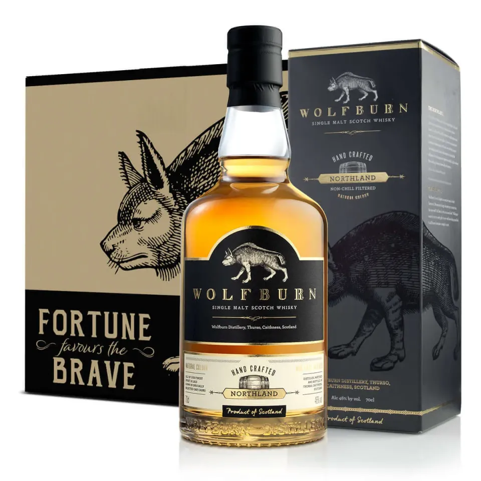Wolfburn Northland Single Malt Whisky 6x70cl 46%