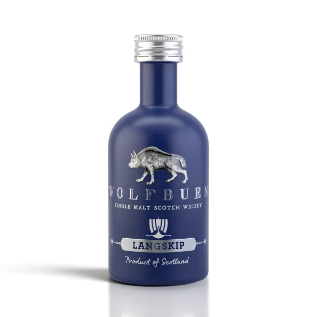 Wolfburn Langskip Single Malt Whisky Miniatur 0,05l 58%