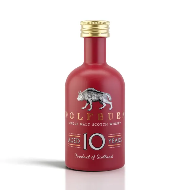 Wolfburn 10 Jahre Single Malt Whisky Miniatur 0,05l Sherry