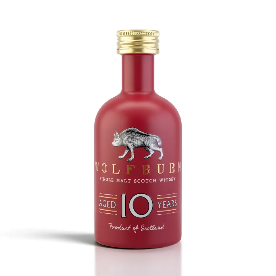 Wolfburn 10 Jahre Single Malt Whisky Miniatur 0,05l Sherry