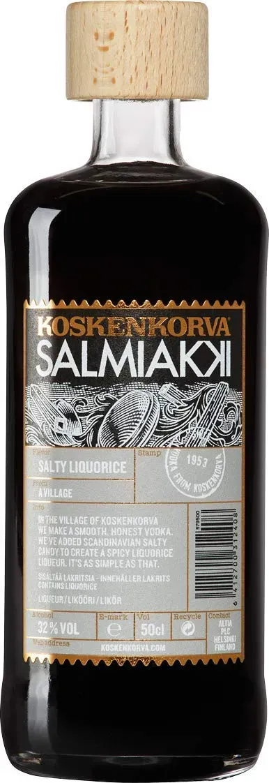 Koskenkorva Salmiakki Likör 0,5 l Lakritz