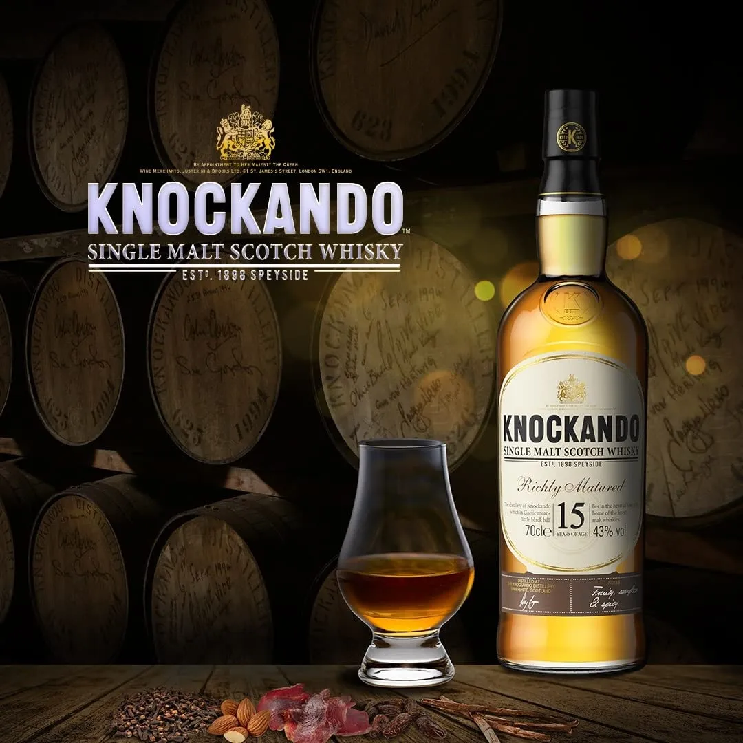 Knockando 15 Jahre Single Malt Whisky 0,7l 43%