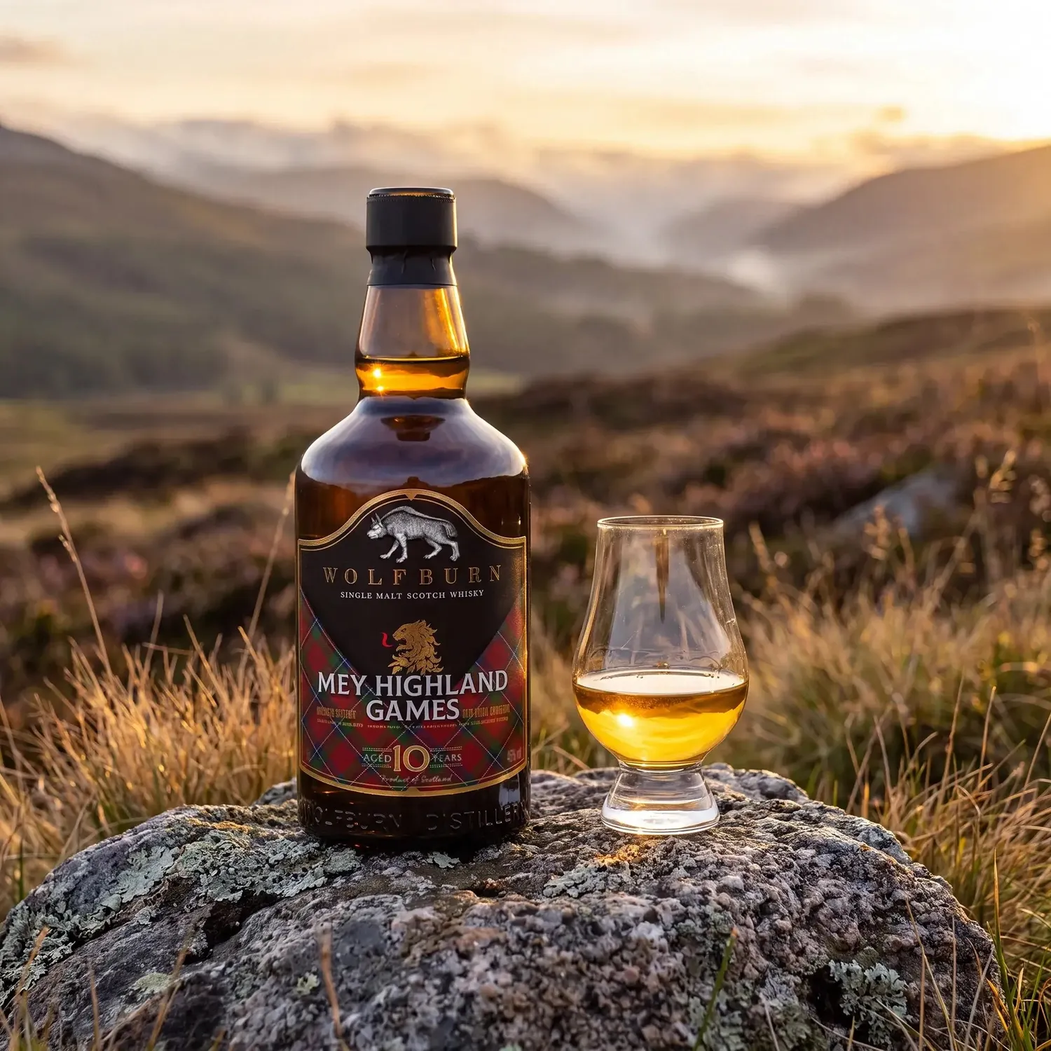 Wolfburn Mey Games 2026 Single Malt Whisky 0,7l 10J.