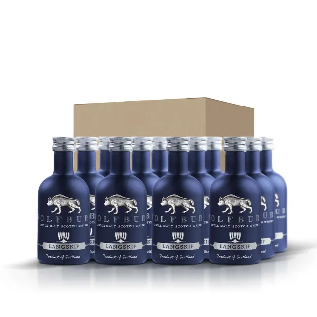 Wolfburn Langskip Single Malt Whisky 12x5cl 58%