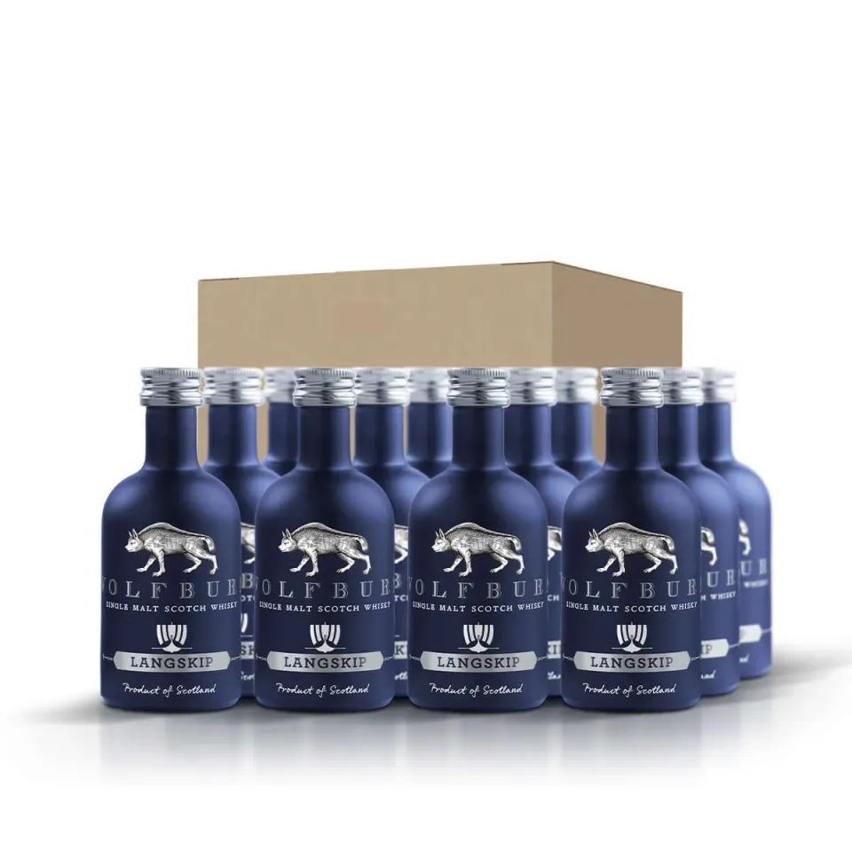 Wolfburn Langskip Single Malt Whisky 12x5cl 58%