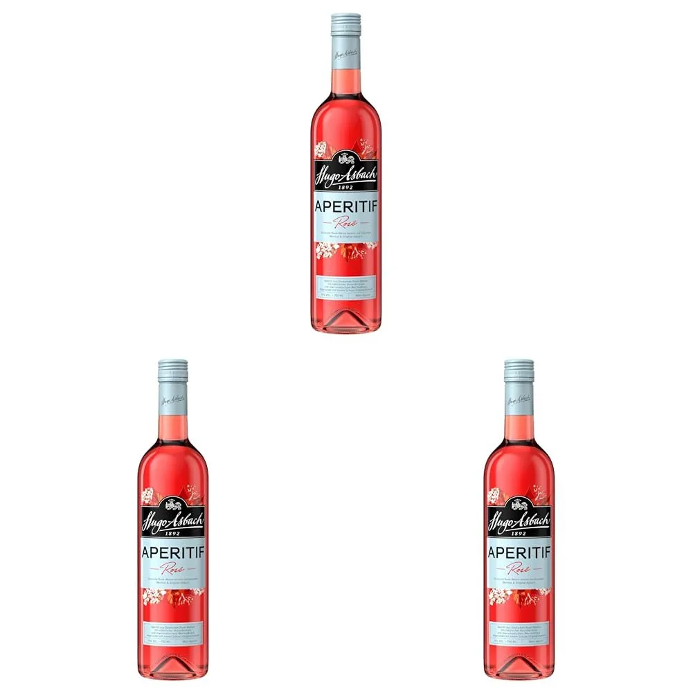 Asbach Hugo Aperitif Rosé Aperitif 0,75 l Holunderblüte