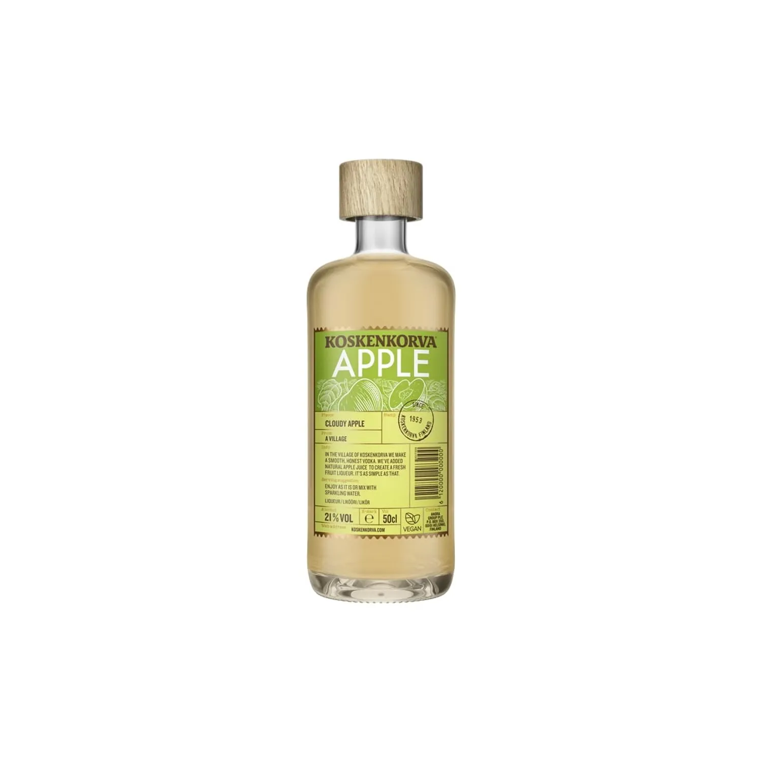 Koskenkorva Rhubarb Likör 0,5l Rhabarber