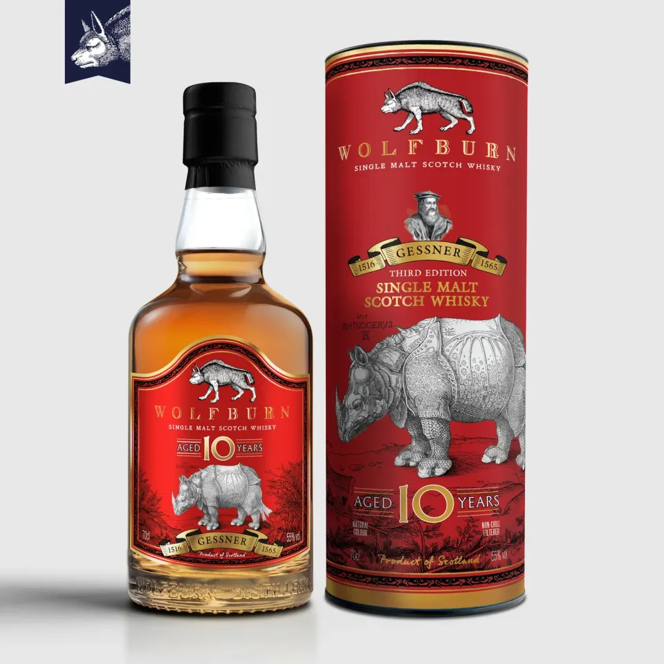 Wolfburn Gessner Single Malt Whisky 0,7l 55%