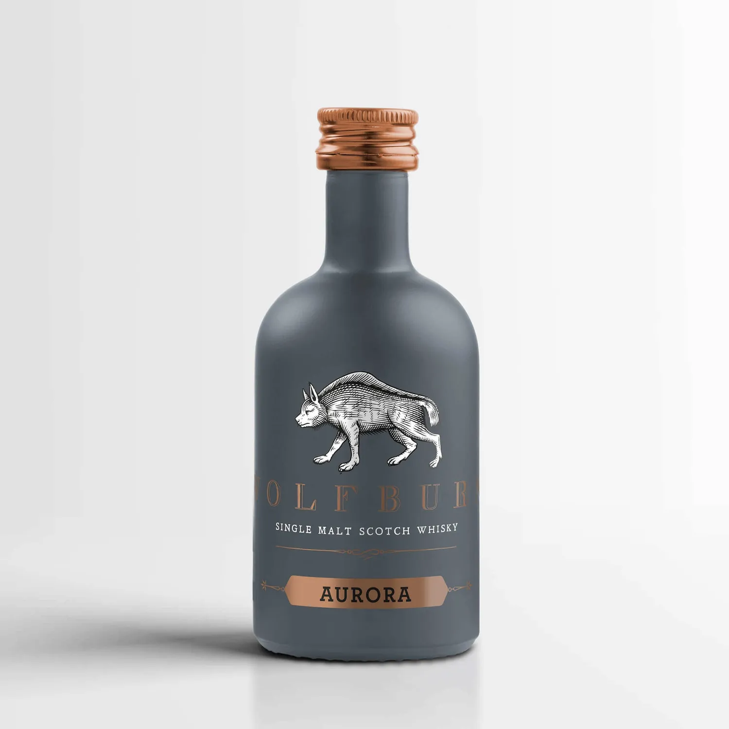 Wolfburn Quad Pack Mini Whisky 8 x 4 x 5 cl 46 % Set