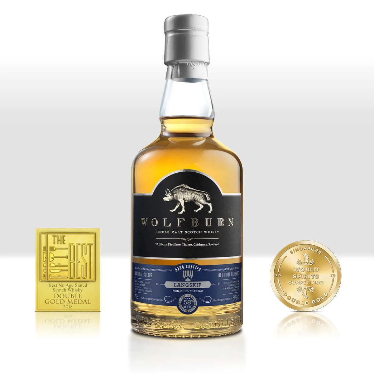 Wolfburn Langskip Single Malt Whisky 0,7 l 58%