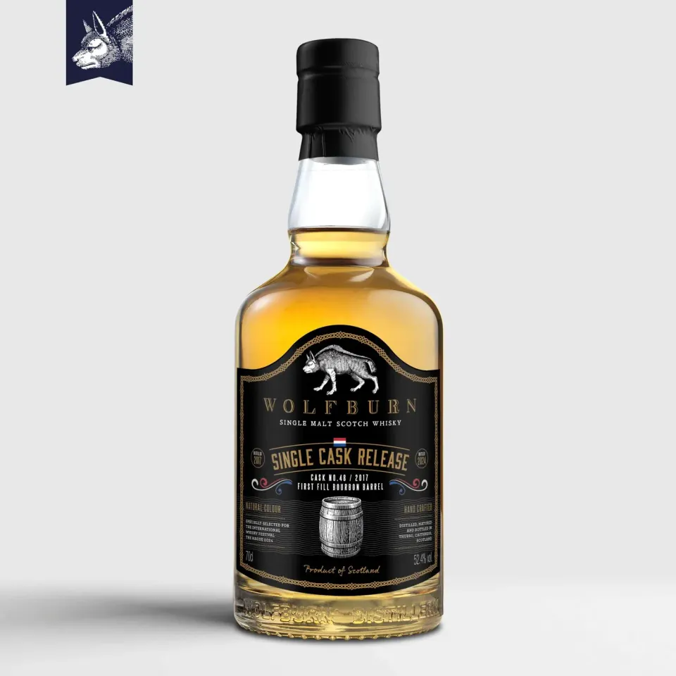 Wolfburn Dutch International Whisky Festival Single Malt Whisky 0,7l 52,4%