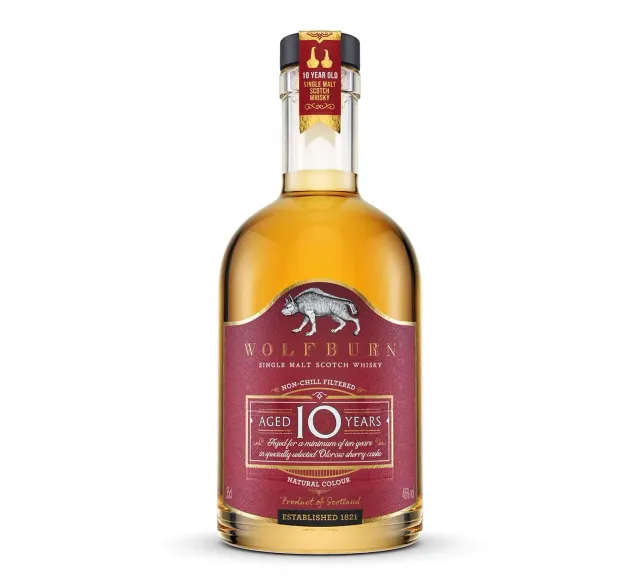 Wolfburn 10 Jahre Single Malt Whisky 0,7l Sherryfass
