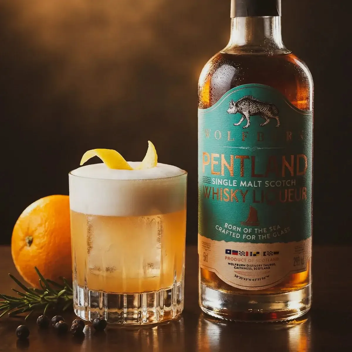 Wolfburn Pentland Whisky Likör 0,5 l 26%
