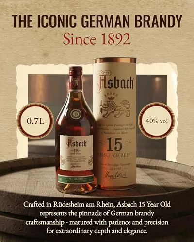 Asbach 15 Jahre Weinbrand 0,7l Geschenkbox