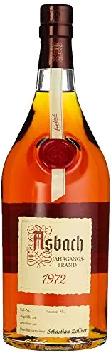 Asbach Jahrgangsbrand 1972 Weinbrand 0,7l Holzkiste