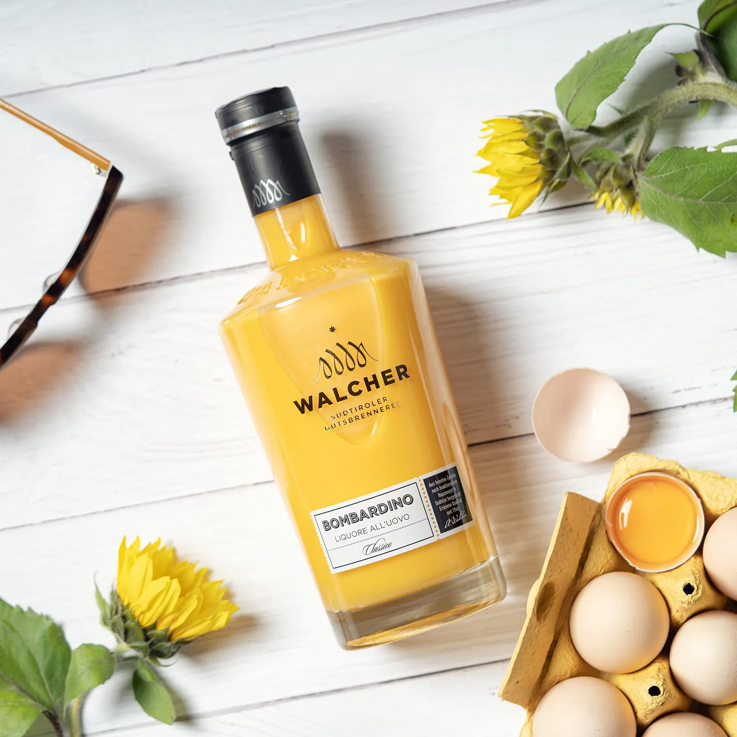 Walcher Bombardino Eierlikör mit Rum 0,7l 17%