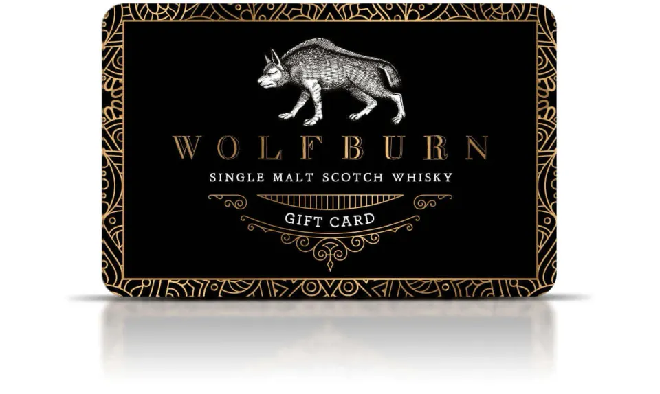 Wolfburn Geschenkkarte Gutschein 10 Euro per E-Mail