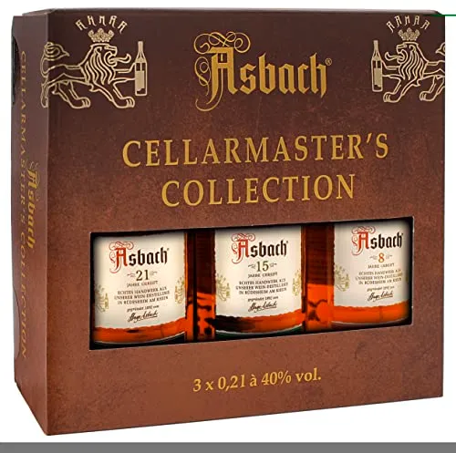Asbach Cellarmaster Collection Weinbrand 3x0,2l Set