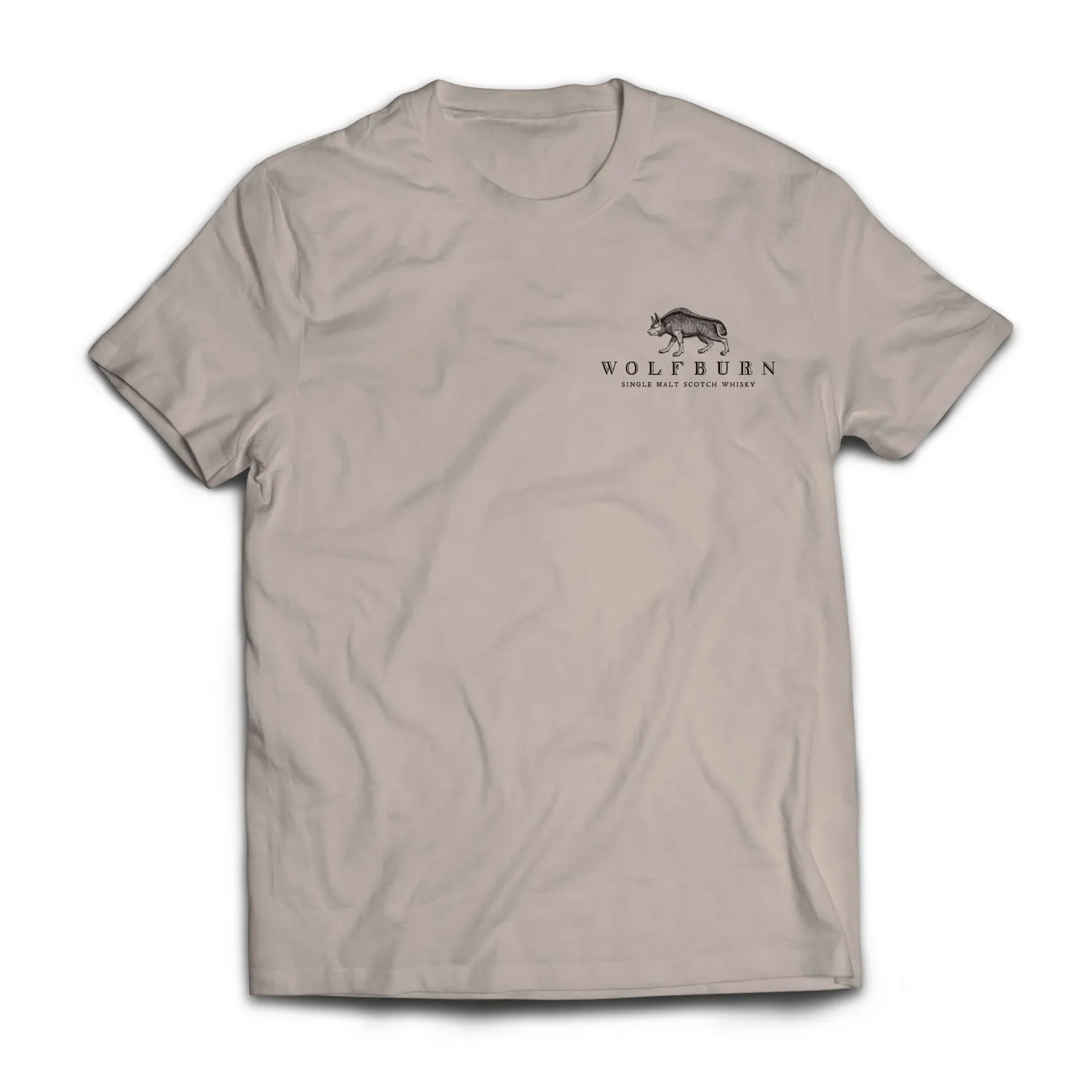 Wolfburn Since 1821 T-Shirt Bone Baumwolle Größen