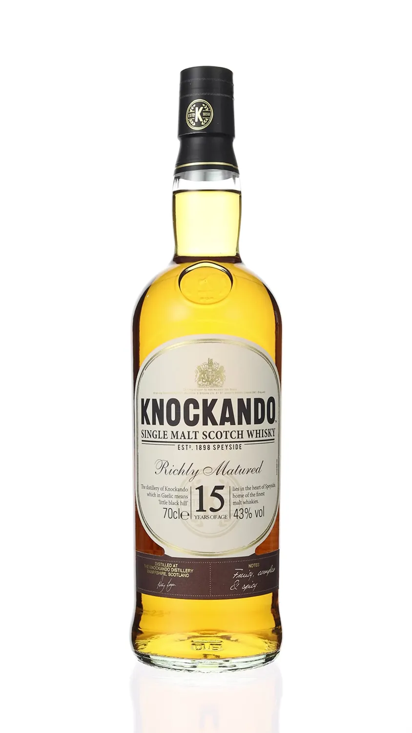 Knockando 15 Jahre Single Malt Whisky 0,7l 43%