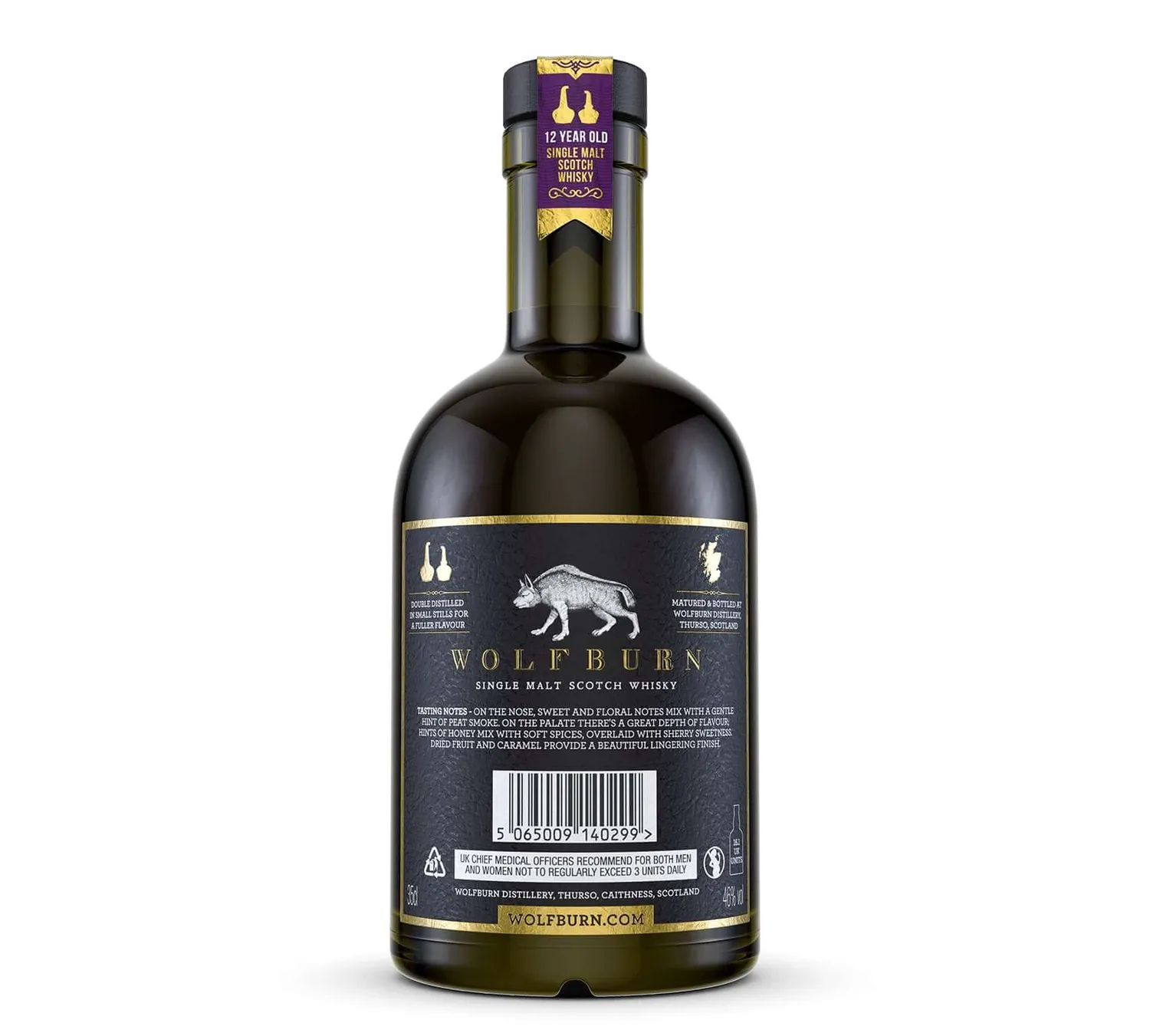 Wolfburn 12 Jahre Single Malt Whisky 0,35l Sherryfass