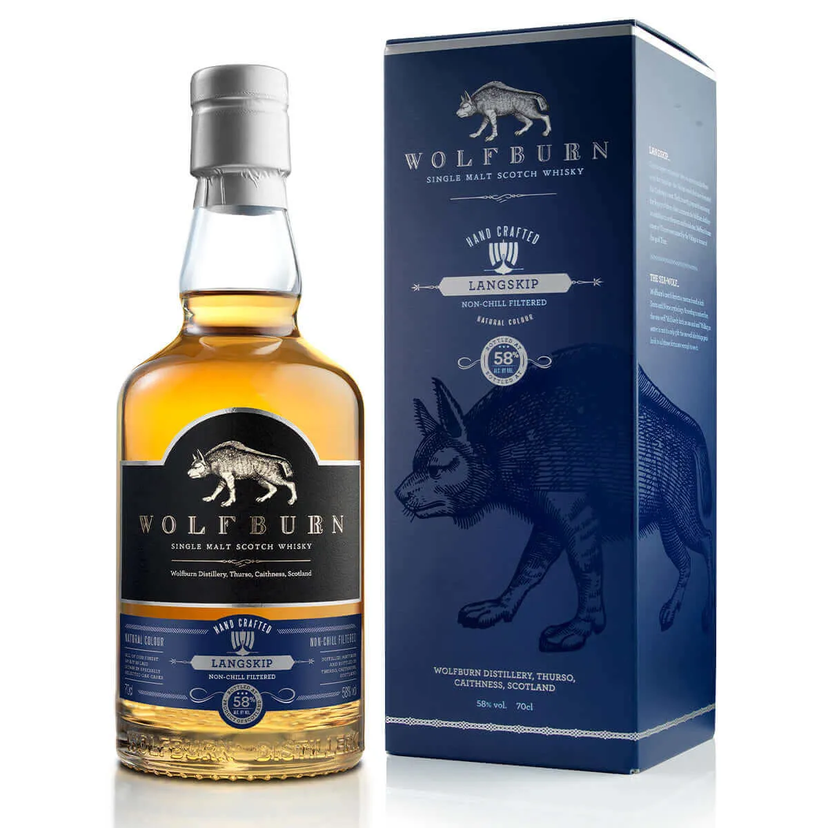 Wolfburn Mixed Case Whisky-Set 6x0,7L 46-58%