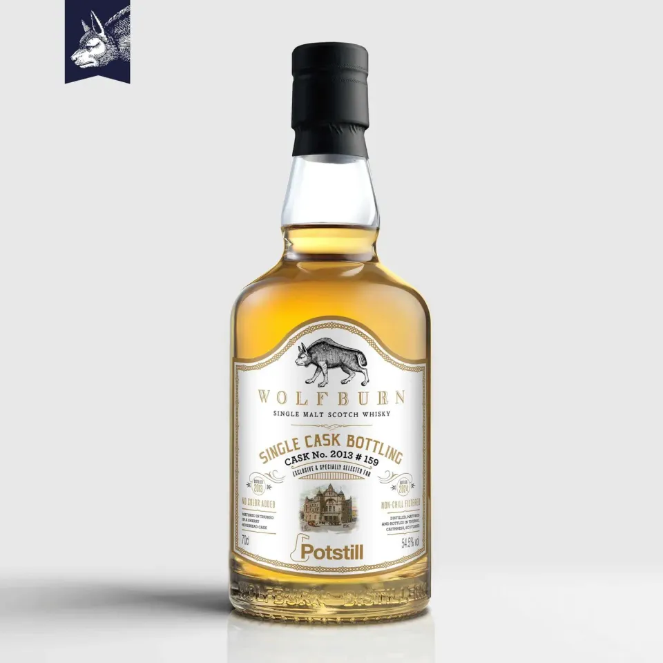 Wolfburn PotStill 2024 Single Malt Whisky 0,7l 54,5% Fassstärke