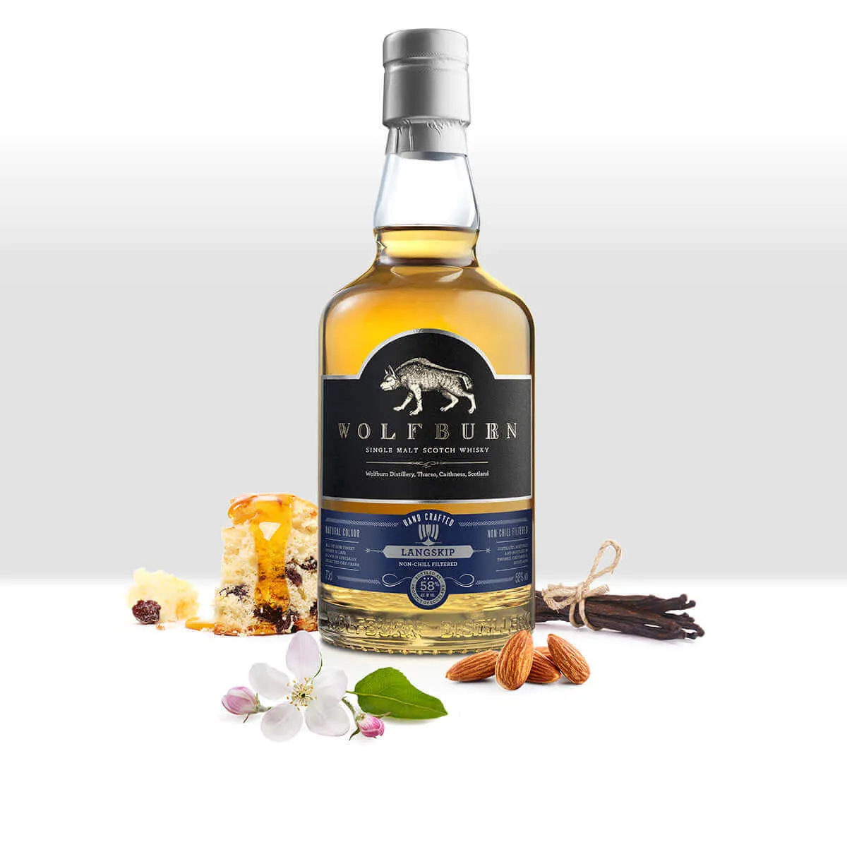 Wolfburn Langskip Single Malt Whisky 0,7 l 58%