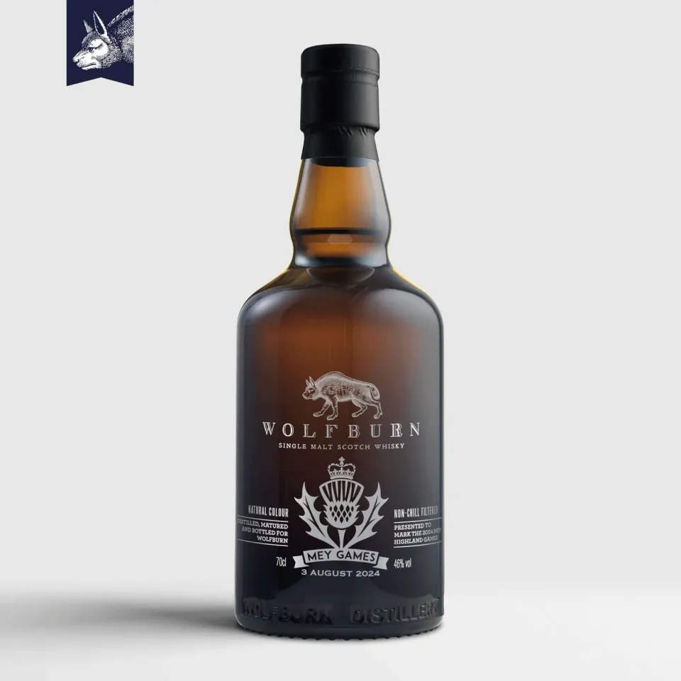 Wolfburn Mey Games 2024 Whisky 0,7l Gravur 46%