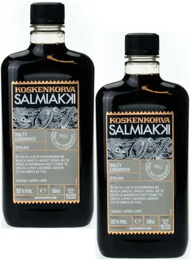 Koskenkorva Salmiakki Likör 2x0,5 l Doppelpack