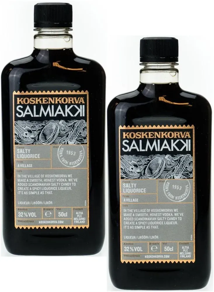 Koskenkorva Salmiakki Likör 2x0,5 l Doppelpack